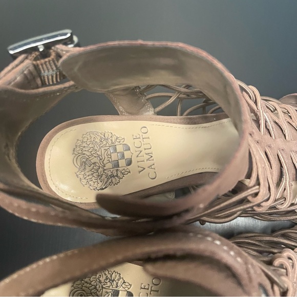 Vince Camuto Evel caged gladiator shoes size 8.5 - Picture 9 of 10